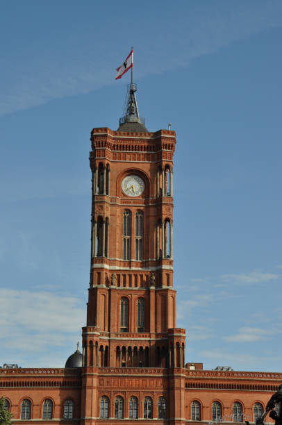 istock Red Town Hall in Berlin, Germany 900860324