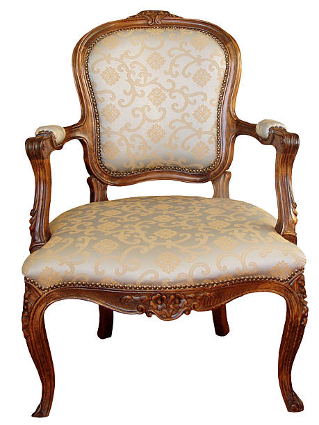 istock Traditional Chair on white 90086043