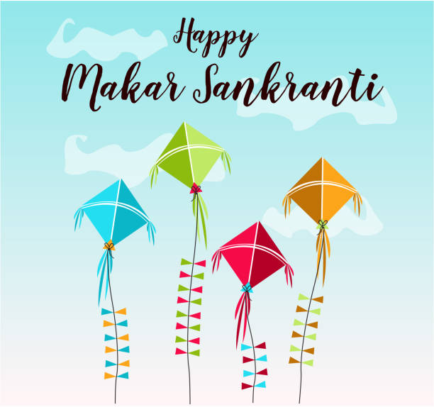 ilustrações, clipart, desenhos animados e ícones de makar sankranti - day backgrounds traditional culture creativity