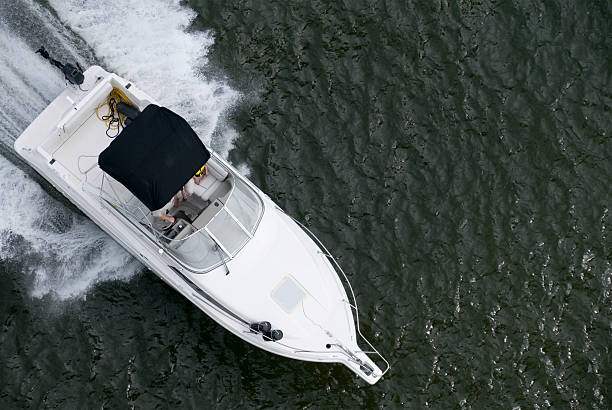 istock Family Speedboat 90086418