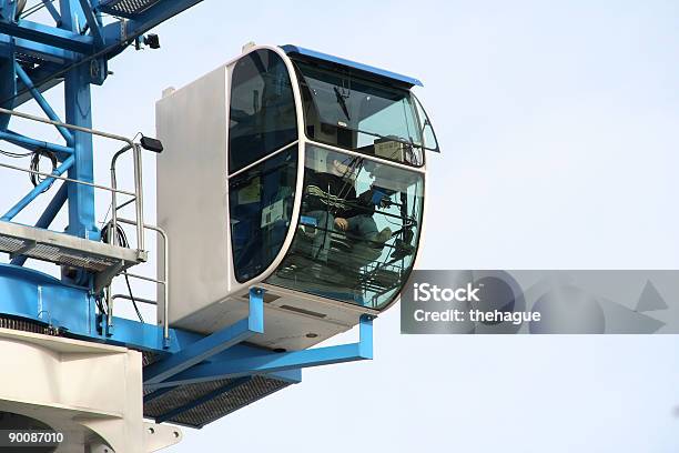 Crane Cockpit Stock Photo - Download Image Now - Crane Operator, Passenger Cabin, Crane - Machinery