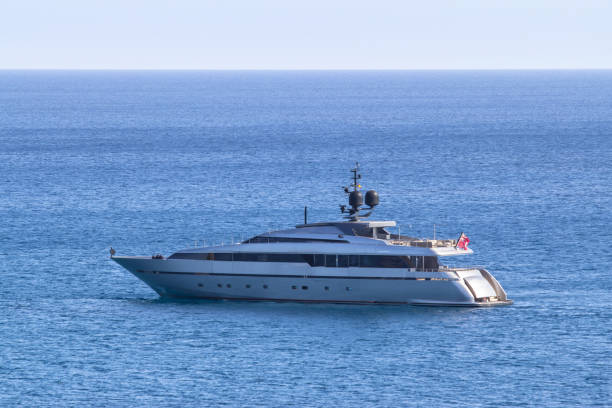 istock Luxury motor yacht 900872606