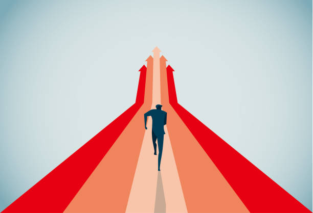 development Illustration and Painting start ups stock illustrations