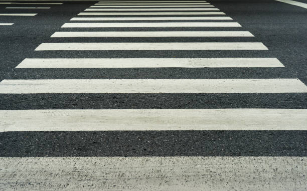 istock pedestrian pathway on a street crossing 900882568