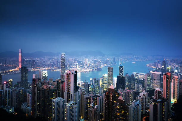 istock Hong kong from the Victoria peak 900890134