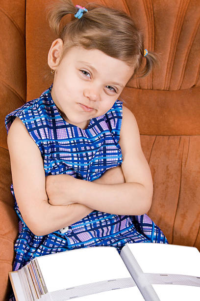 istock Smirk girl 90089369