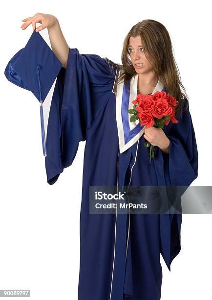 Grad Student Stock Photo - Download Image Now - Graduation, Rose - Flower, 16-17 Years