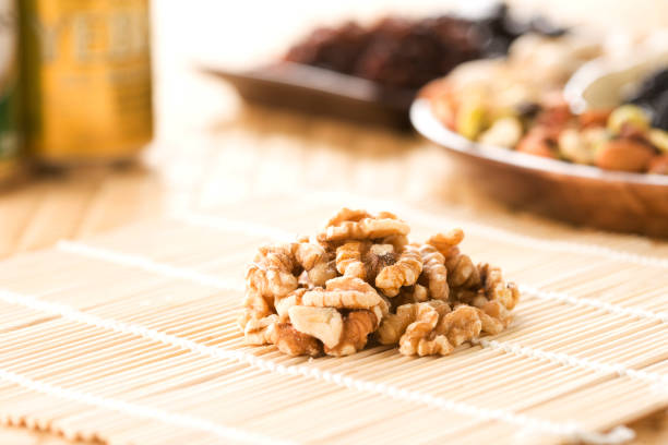 Nuts and dried fruits.
