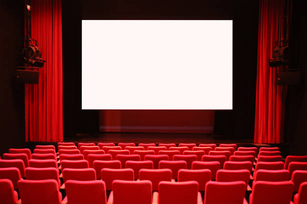 Empty seat number thirteen in the cinema