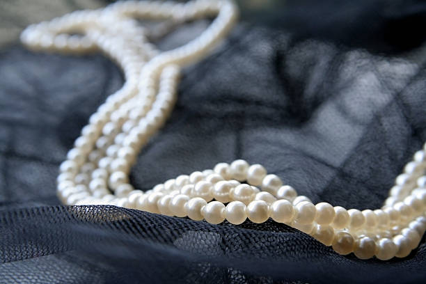 istock Necklace of pearls 90090284