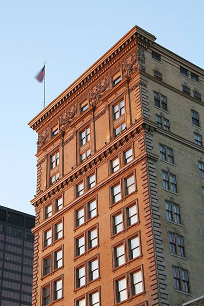istock Old Building At Dusk, Dayton, Ohio 90090830