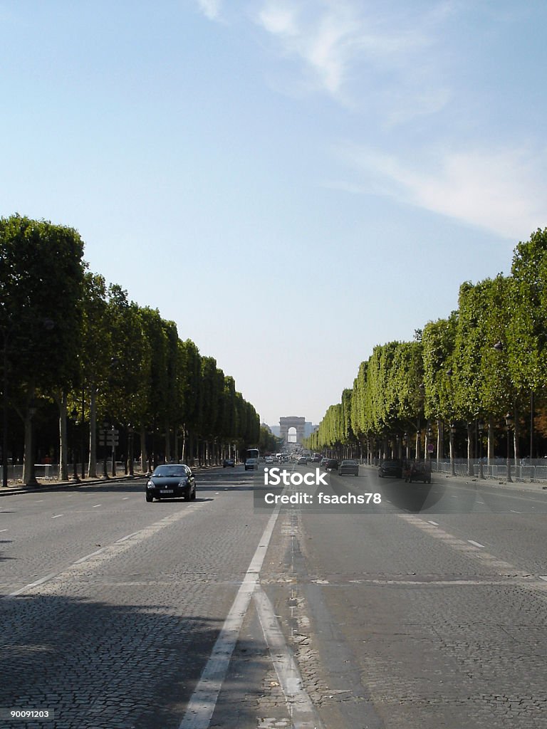 Avenue des Champs-Élysées, Paris  Avenue des Champs-Elysees Stock Photo