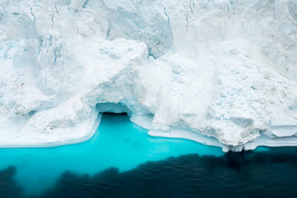 istock Icebergs on arctic ocean in Greenland 900912718