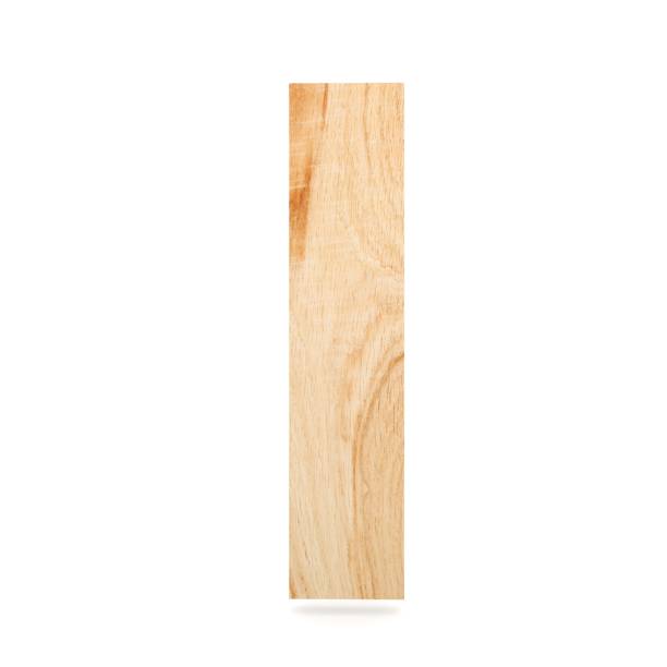istock 3D decorative wooden Alphabet, capital letter I 900913666