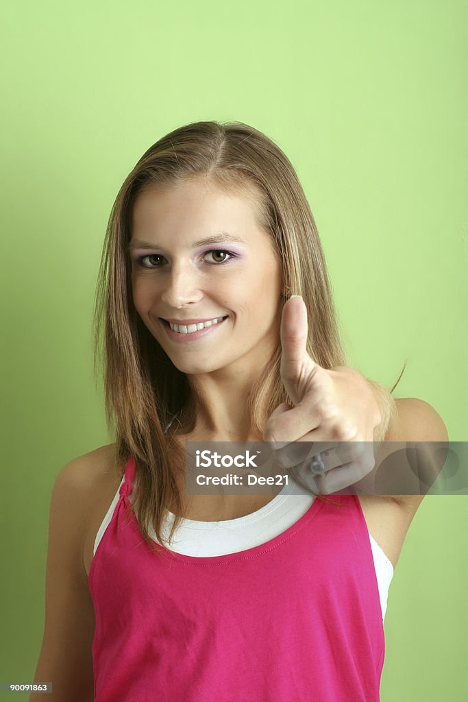 Портрет успешного женщина - Стоковые фото Большой палец руки роялти-фри