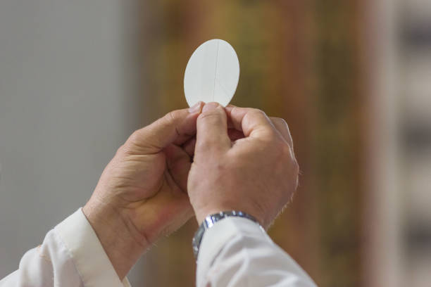 istock Eucharist during the Holy Mass 900921654
