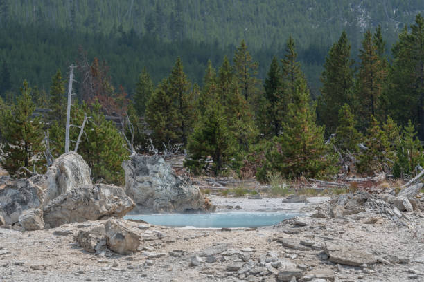 istock Blue Pool of Hot Springs in Yellowstone 900921670