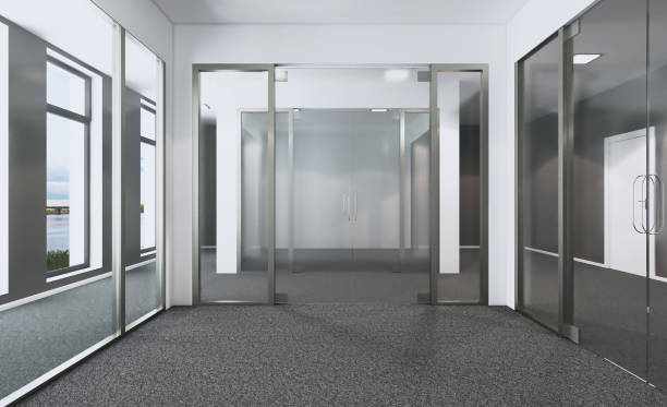 istock Empty modern office Cabinet. Meeting room. 3D rendering. 900921724