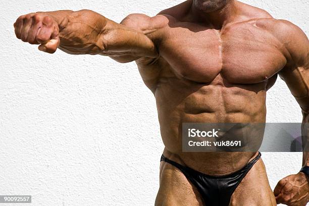 Foto de Bodybuilding Detalhes e mais fotos de stock de Abdômen Humano - Abdômen Humano, Academia de ginástica, Adulto