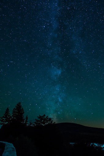 Milky Way Over Jordan Pond in Acadia National Park