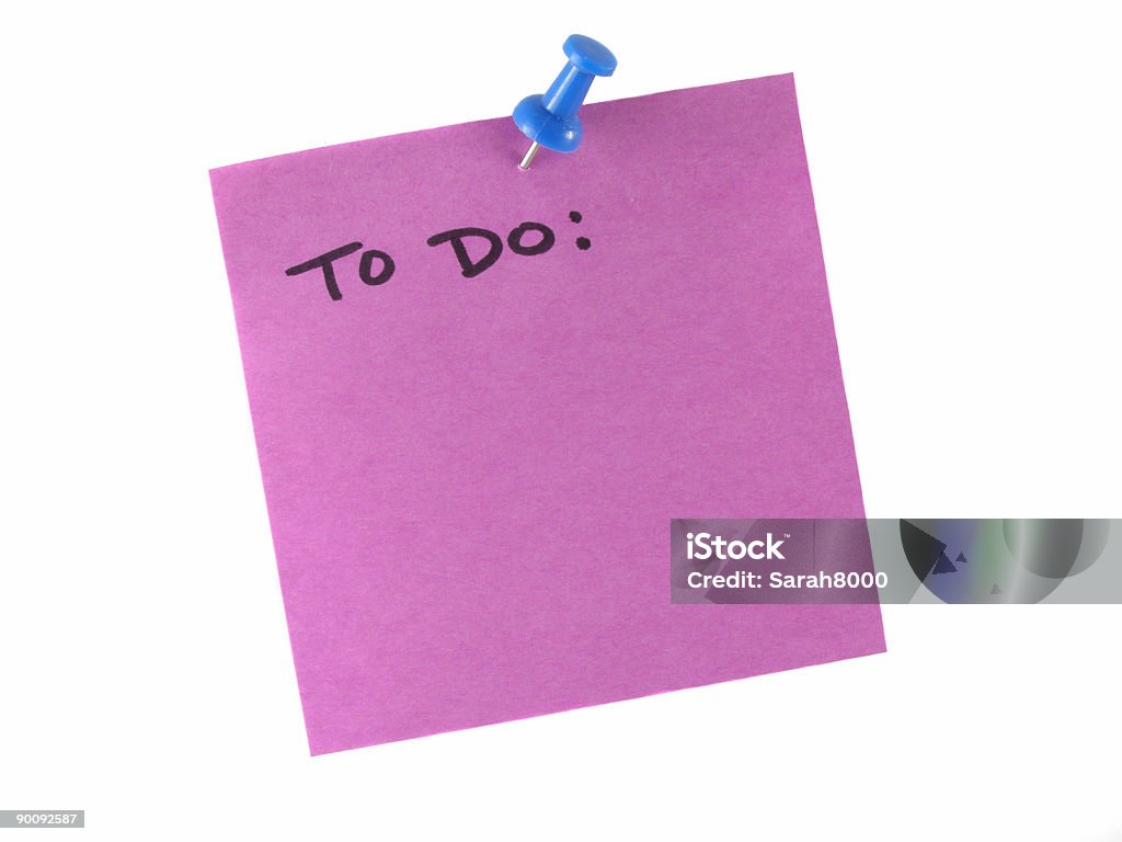 Lista de tareas - Foto de stock de Lista de tareas libre de derechos