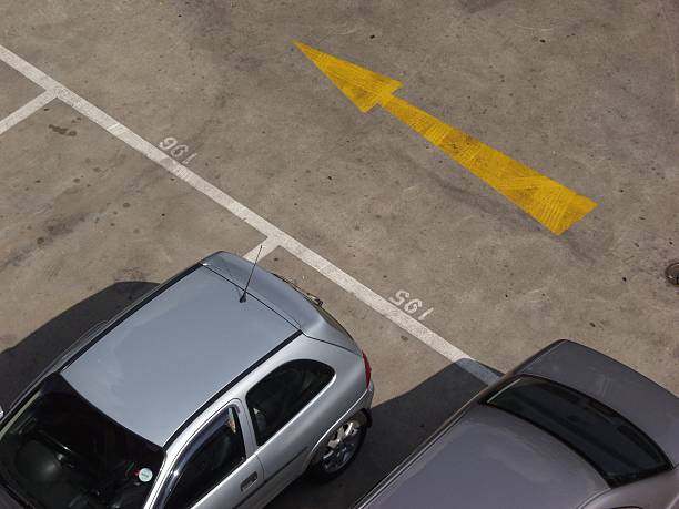 istock Parking lot way to go 1 90092733