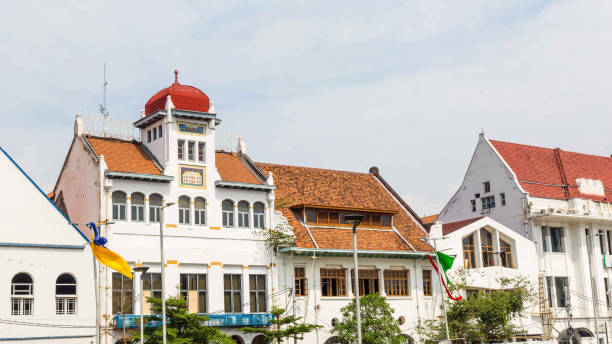 istock Old colonial building in the old town of Jakarta, Batavia, Java 900942042