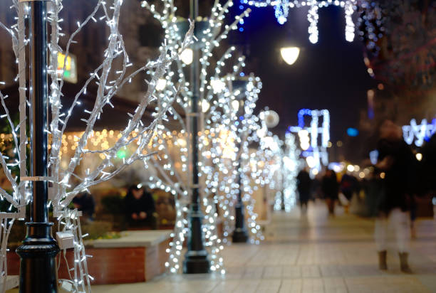 istock Christmas Street Decorations 900949596