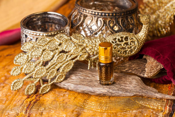 istock Agarwood oil 900954470