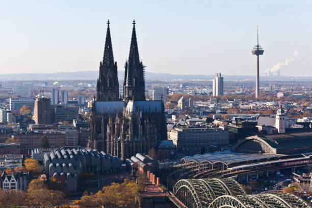 Cologne Panorama stock photo