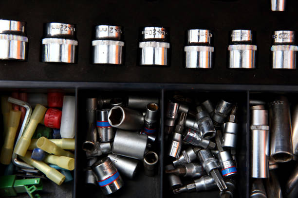 istock Many repair shops or workshops providing car service services have many components or removable terminals to be able to meet the challenges posed by a damaged car. 900958236