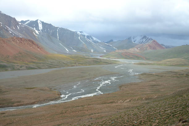 istock Beautiful Pamir Mountain Range, Tajikistan 900968724