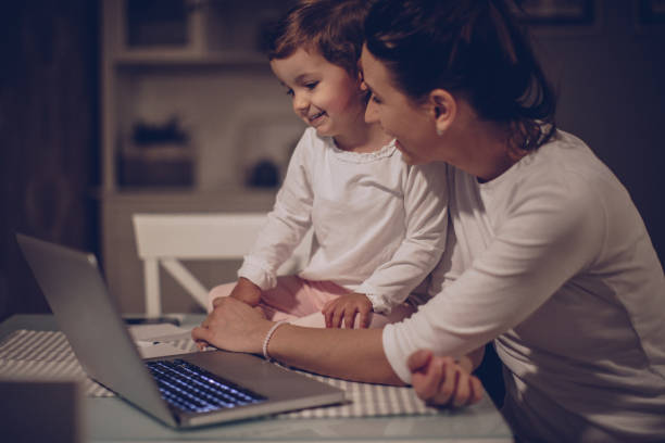 istock Mother and daughter having fun together 900972098