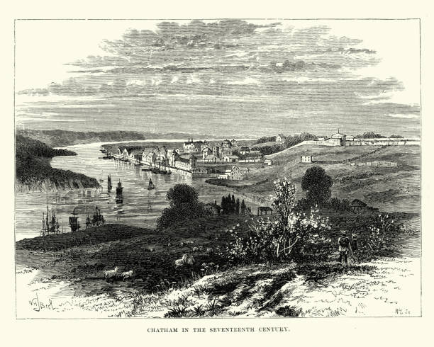 istock Chatham, Kent, England in the 17th Century 900974016