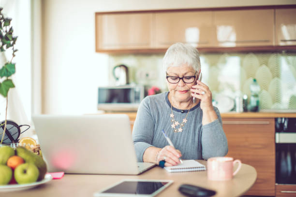 istock Senior woman at home 900976360