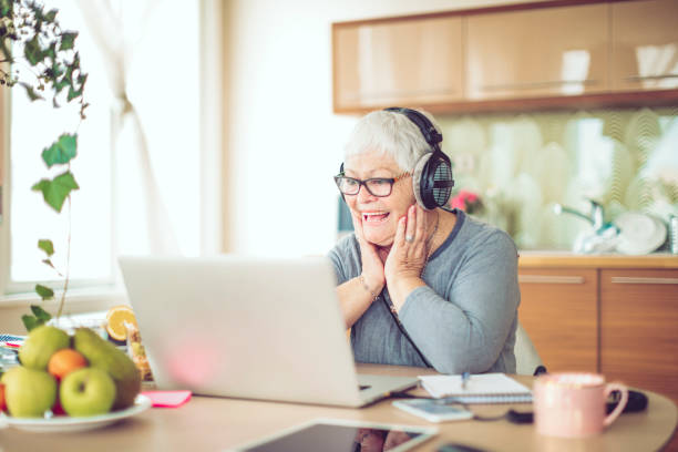istock Senior woman at home 900976414