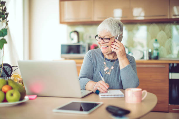 istock Senior woman at home 900976714