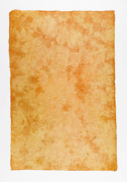 Brown craft paper stock photo
