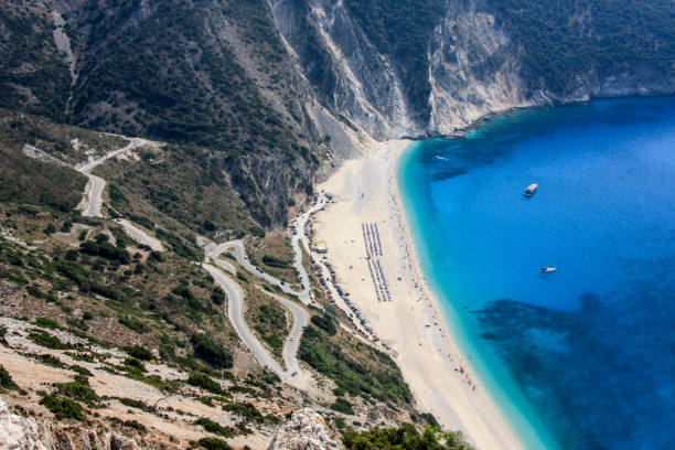 istock Exotic Myrtos Beach in Kefalonia, Greece 900993842