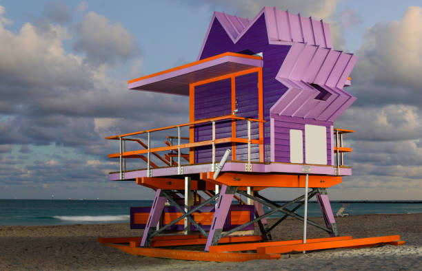 istock Miami Beach lifeguard hut 900993866