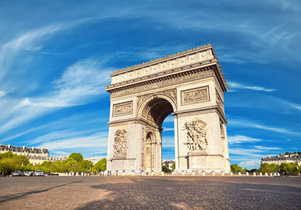 istock Arc de Triumph in Paris, France 901011212