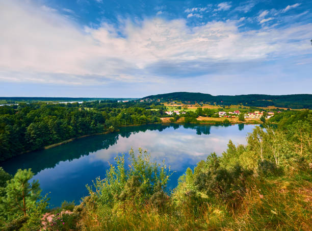 istock Lake Jezioro Turkusowe in Poland with reflection 901038702
