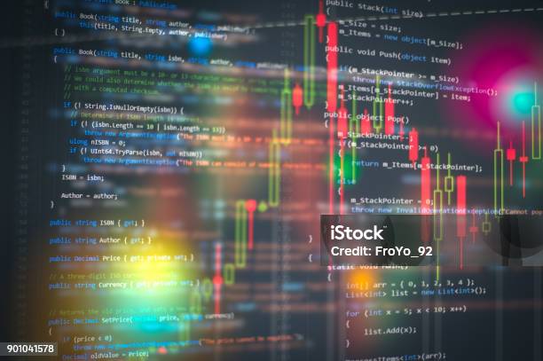 Software Development Programming Code Abstract Technology Background ...