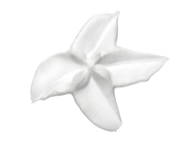 Cosmetic cream isolated on white