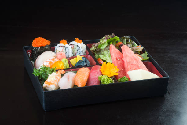 istock japanese food on a background. 901043162