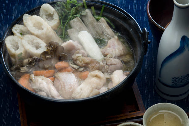istock Kiritanpo pot Akita local cuisine 901049244