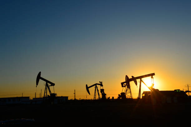 istock The oil pump 901056632