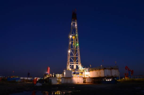 istock The oil pump 901057326
