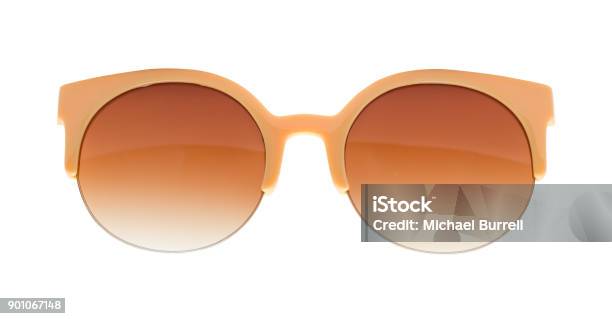 Glamor Girl Sunglasses Stock Photo - Download Image Now - Sunglasses, Cut Out, White Background