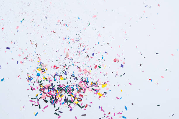istock color full with sharpening shavings on white 901067706